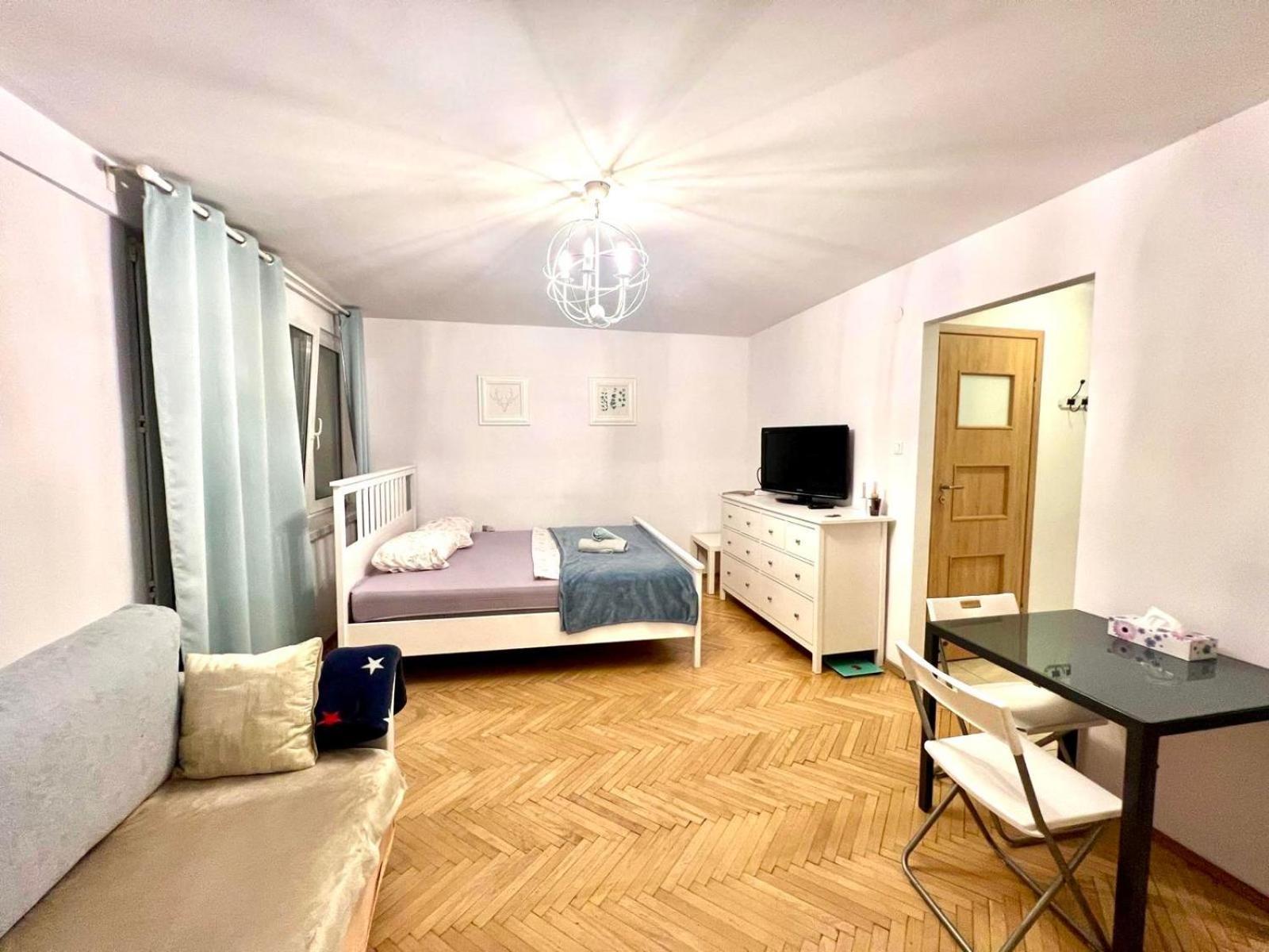 Centrum Studio Appartement Warschau Buitenkant foto