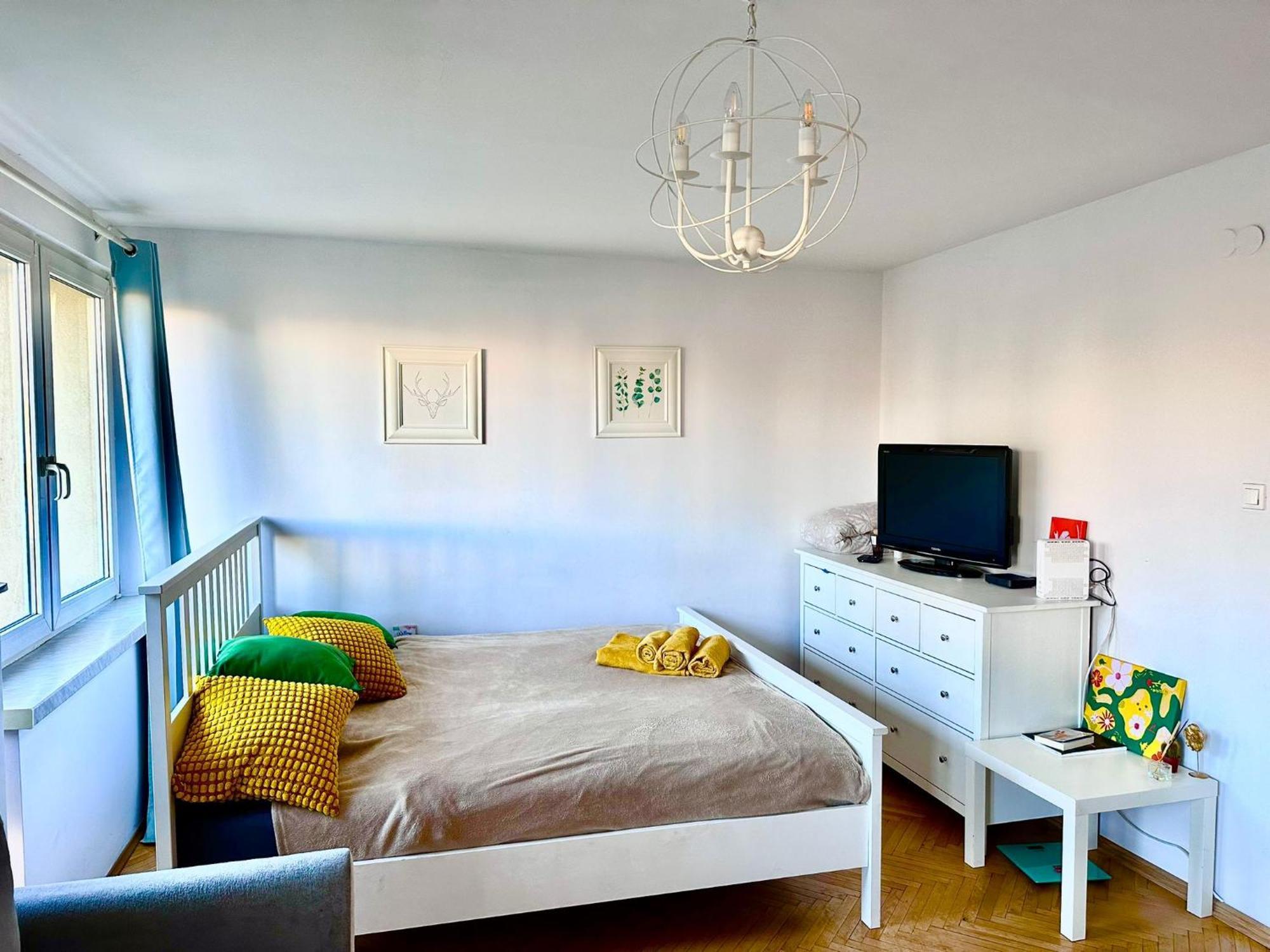Centrum Studio Appartement Warschau Buitenkant foto