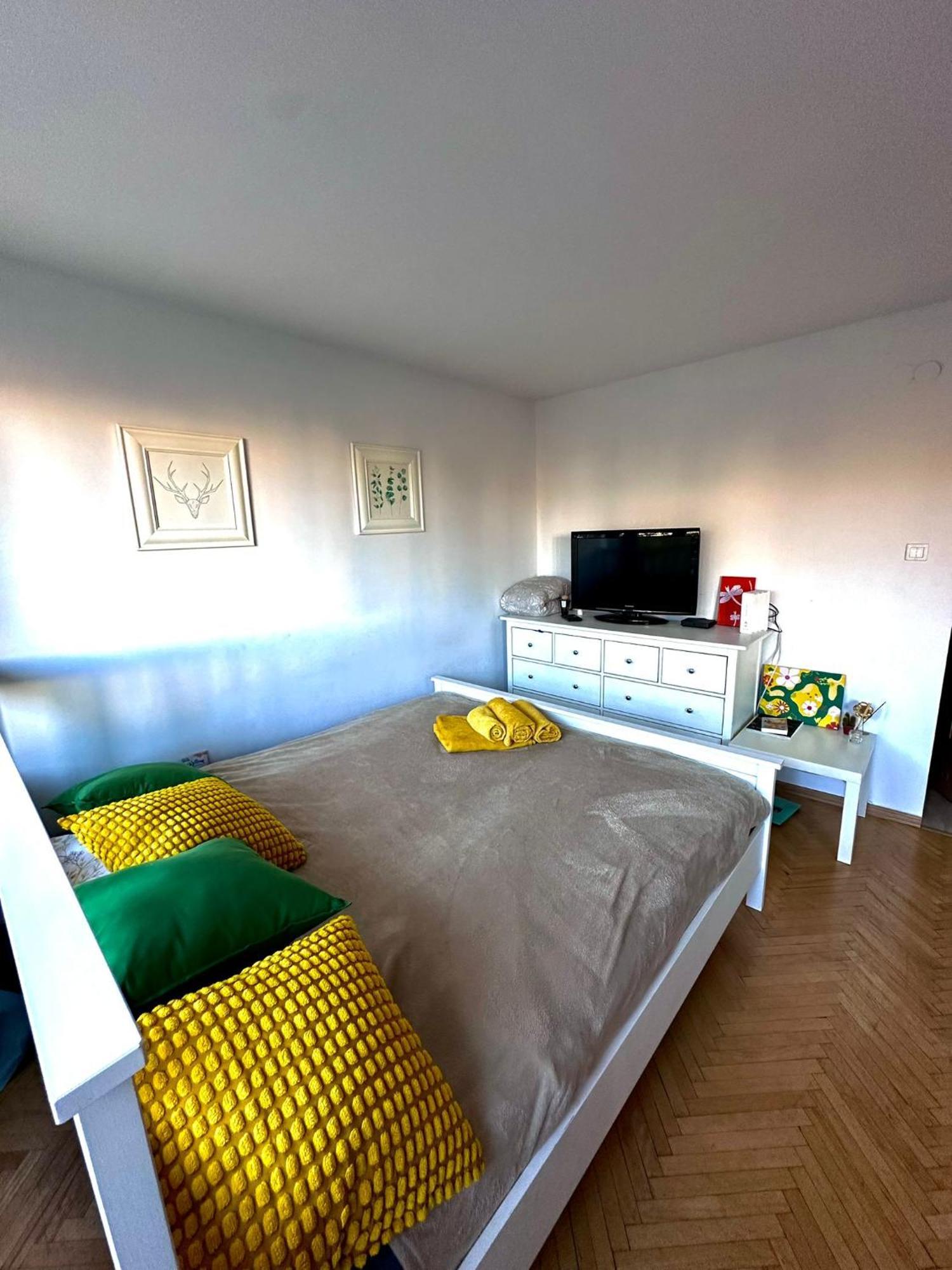 Centrum Studio Appartement Warschau Buitenkant foto