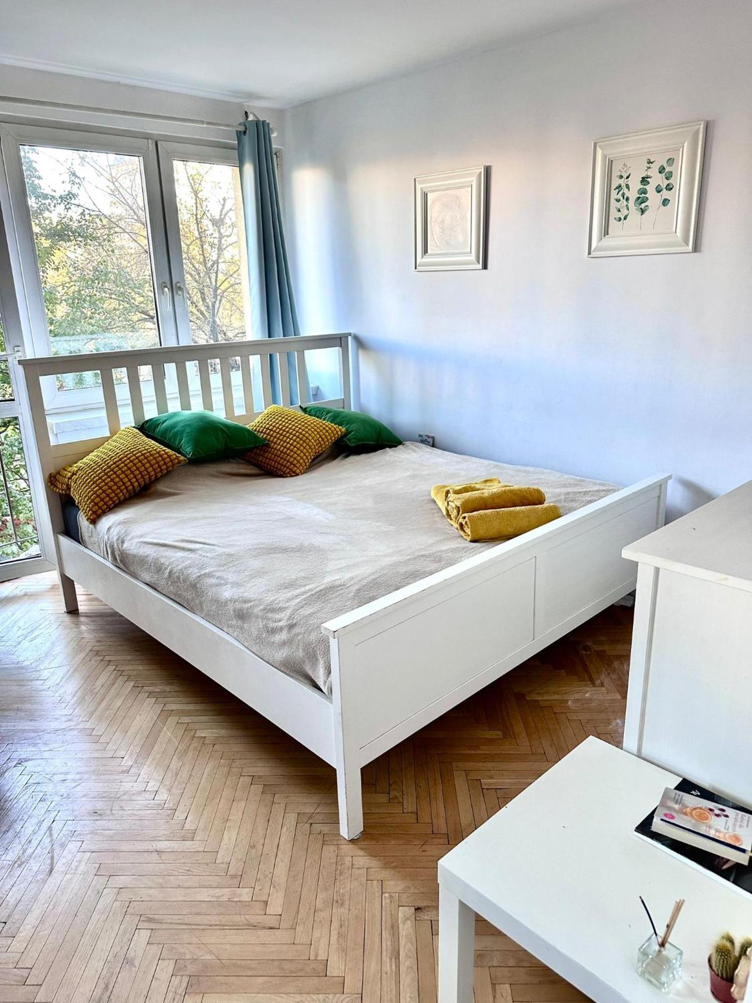 Centrum Studio Appartement Warschau Buitenkant foto
